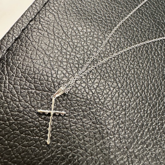 COPY - Bony Levy Diamond Cross Necklace - Picture 10 of 12